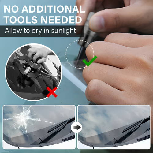 Haxvenora GlassFix — Windshield Chip & Crack Repair Kit